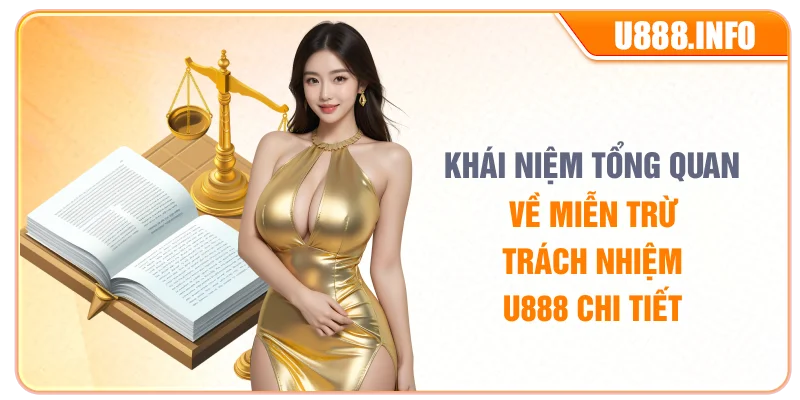 Khái niệm tổng quan về miễn trừ trách nhiệm U888 chi tiết