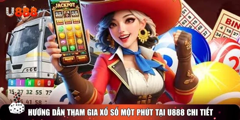 Hướng dẫn tham gia xổ số một phút tại U888 chi tiết