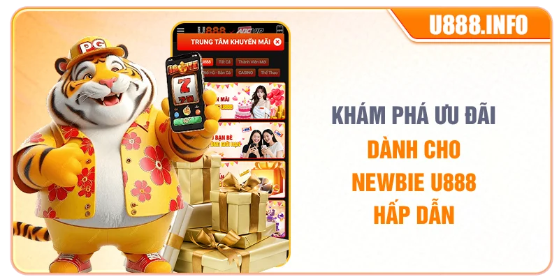 Khám phá ưu đãi dành cho newbie U888 hấp dẫn