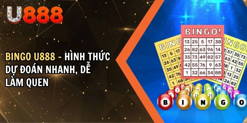 Bingo U888 – Hình Thức Dự Đoán Nhanh, Dễ Làm Quen